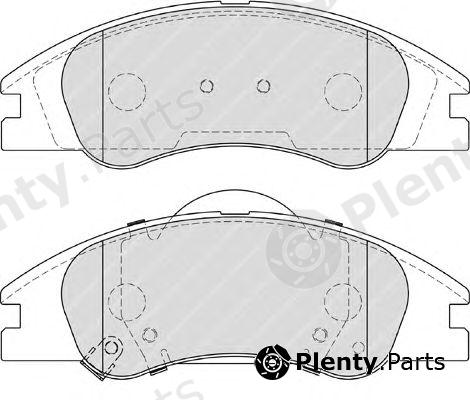  FERODO part FSL4014 Brake Pad Set, disc brake