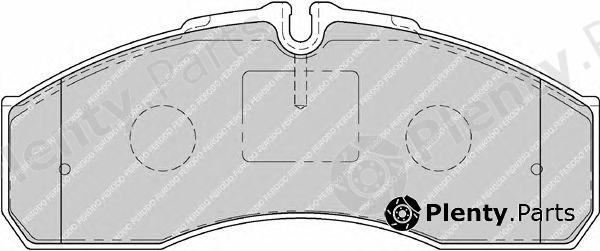  FERODO part FVR1791 Brake Pad Set, disc brake
