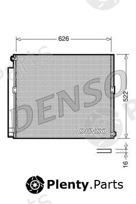  DENSO part DCN50021 Condenser, air conditioning