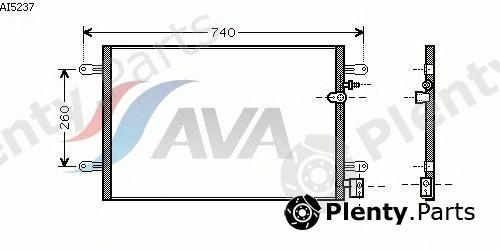  AVA QUALITY COOLING part AI5237 Condenser, air conditioning