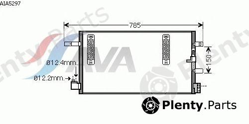  AVA QUALITY COOLING part AIA5297 Condenser, air conditioning