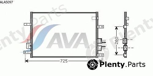  AVA QUALITY COOLING part ALA5097 Condenser, air conditioning