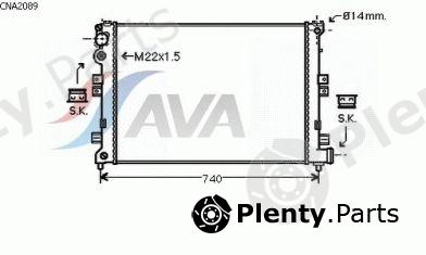  AVA QUALITY COOLING part CNA2089 Radiator, engine cooling