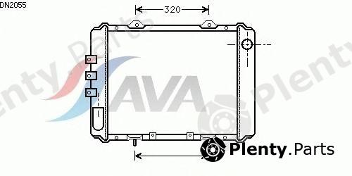  AVA QUALITY COOLING part DN2055 Radiator, engine cooling