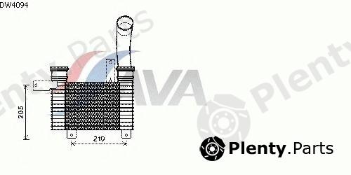  AVA QUALITY COOLING part DW4094 Intercooler, charger
