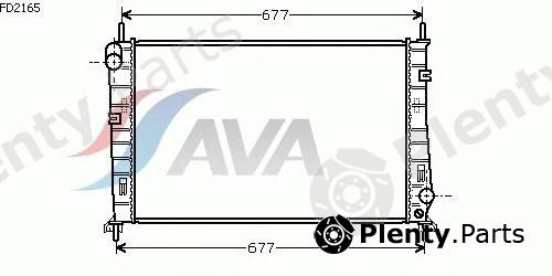  AVA QUALITY COOLING part FD2165 Radiator, engine cooling