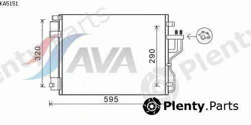  AVA QUALITY COOLING part KA5151 Condenser, air conditioning
