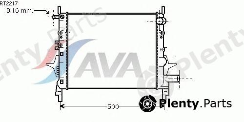  AVA QUALITY COOLING part RT2217 Radiator, engine cooling