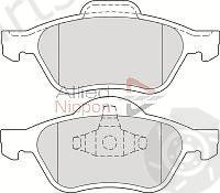  COMLINE part CBP01115 Brake Pad Set, disc brake