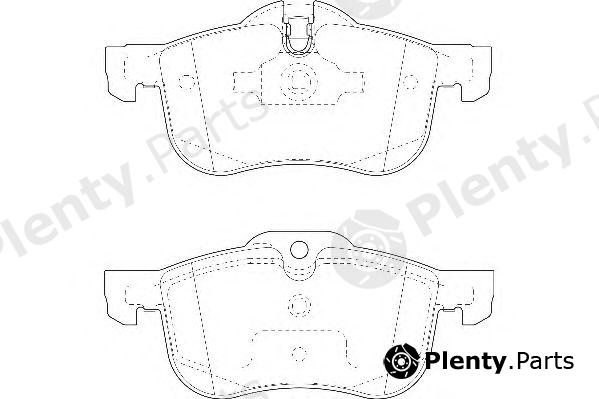  WAGNER part WBP23112A Brake Pad Set, disc brake
