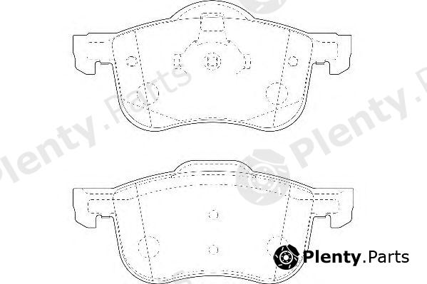  WAGNER part WBP23073A Brake Pad Set, disc brake