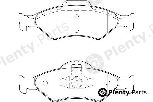  WAGNER part WBP23200A Brake Pad Set, disc brake
