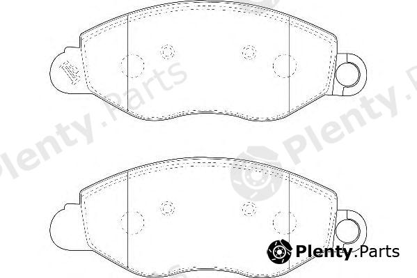  WAGNER part WBP23840A Brake Pad Set, disc brake