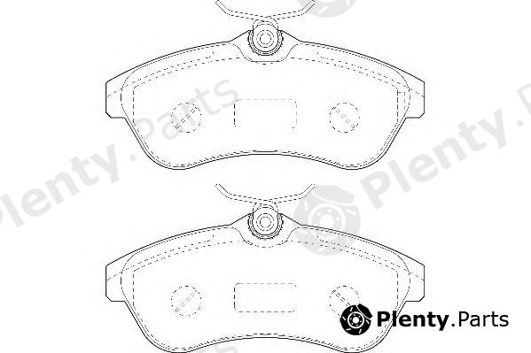  WAGNER part WBP23409A Brake Pad Set, disc brake