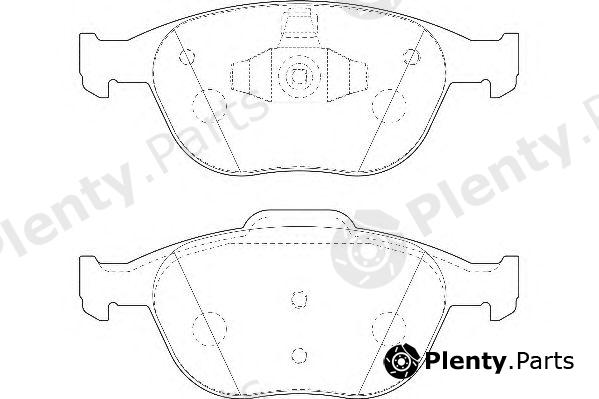  WAGNER part WBP23440A Brake Pad Set, disc brake