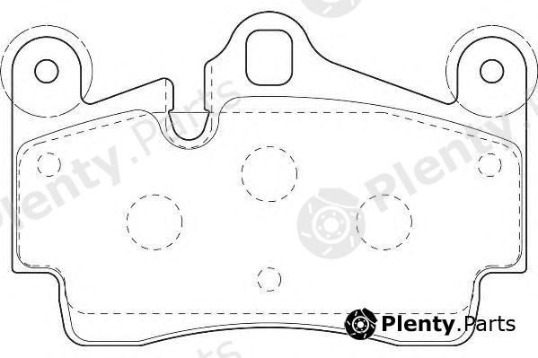  WAGNER part WBP23694A Brake Pad Set, disc brake