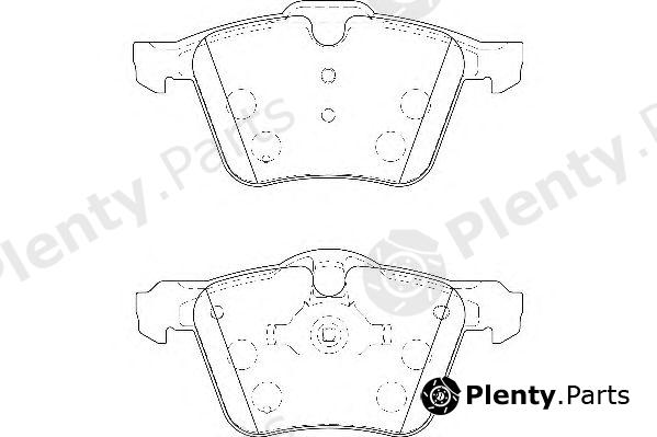  WAGNER part WBP24142A Brake Pad Set, disc brake