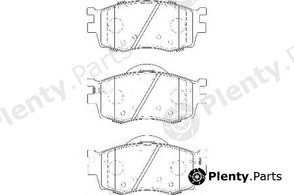 WAGNER part WBP24317A Brake Pad Set, disc brake