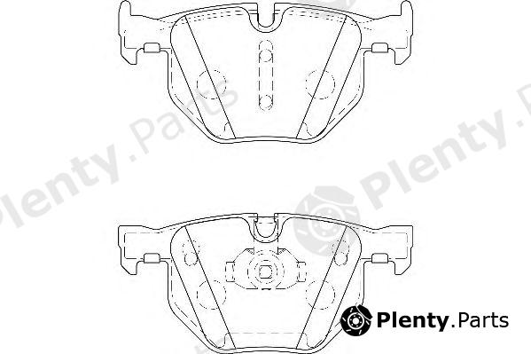 WAGNER part WBP23447A Brake Pad Set, disc brake