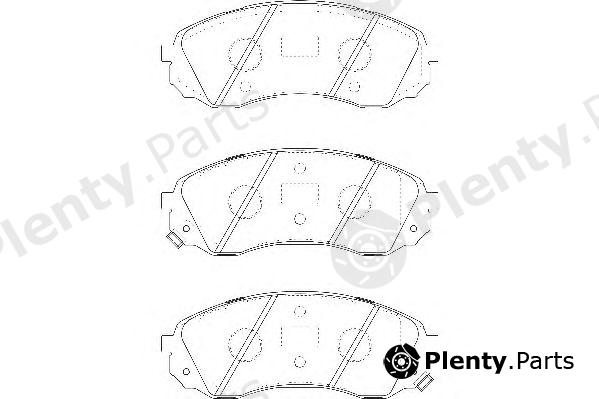  WAGNER part WBP24597A Brake Pad Set, disc brake