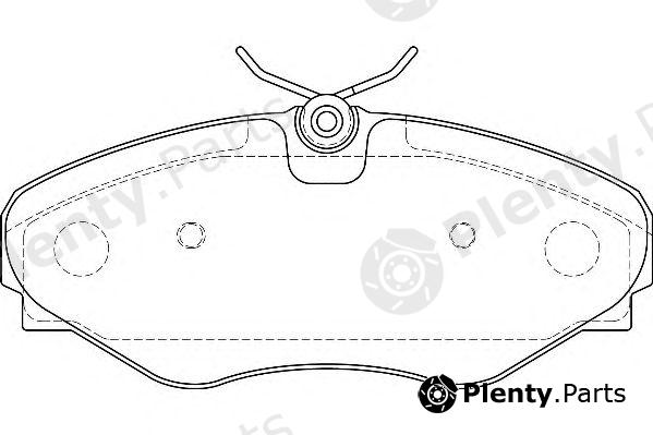  WAGNER part WBP23099B Brake Pad Set, disc brake