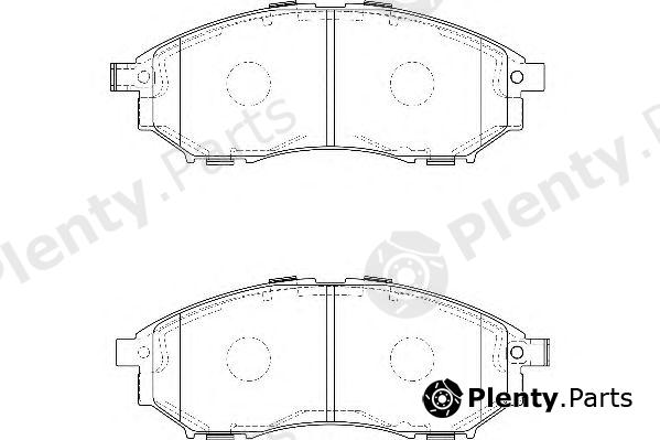  WAGNER part WBP80001A Brake Pad Set, disc brake