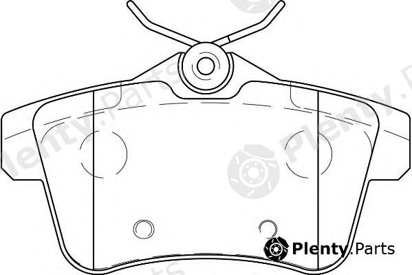 WAGNER part WBP24922A Brake Pad Set, disc brake