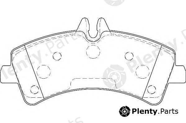  WAGNER part WBP29217A Brake Pad Set, disc brake