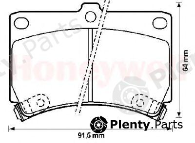  BENDIX part 572145B Brake Pad Set, disc brake