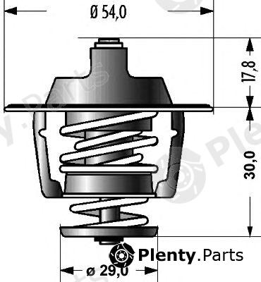  QUINTON HAZELL part QTH167 Thermostat, coolant
