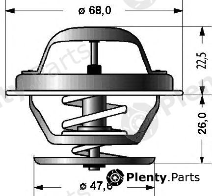  QUINTON HAZELL part QTH227 Thermostat, coolant