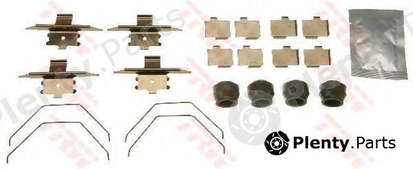  TRW part PFK628 Accessory Kit, disc brake pads