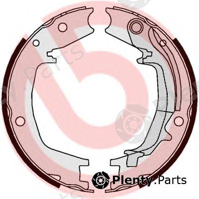  BREMBO part S30527 Brake Shoe Set, parking brake