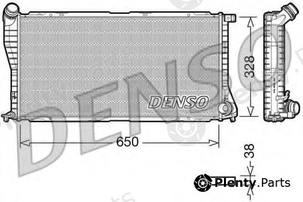  DENSO part DRM05002 Radiator, engine cooling