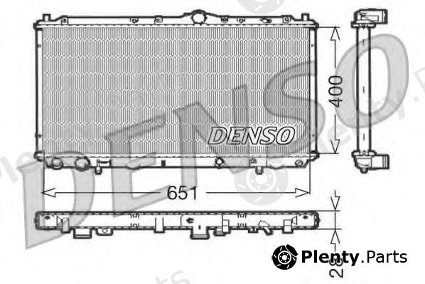  DENSO part DRM33060 Radiator, engine cooling