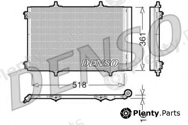  DENSO part DCN07013 Condenser, air conditioning