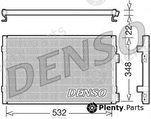  DENSO part DCN06002 Condenser, air conditioning