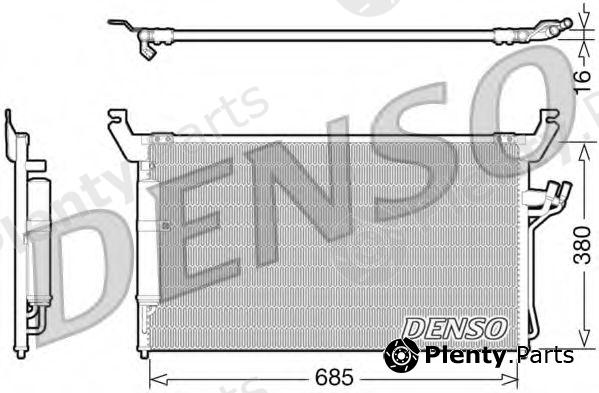  DENSO part DCN46013 Condenser, air conditioning