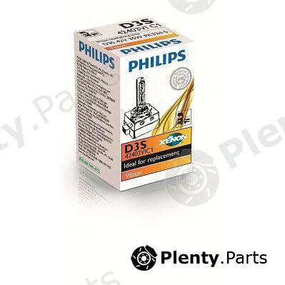  PHILIPS part 42403VIC1 Bulb, headlight