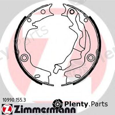  ZIMMERMANN part 10990.155.3 (109901553) Brake Shoe Set, parking brake