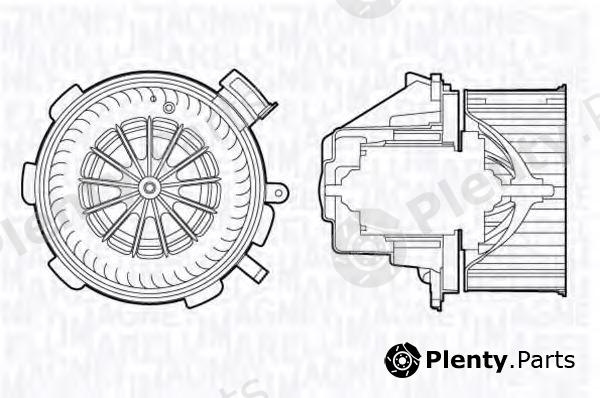  MAGNETI MARELLI part 069412700010 Interior Blower