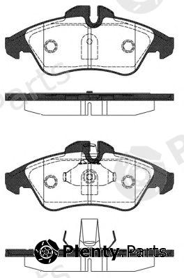  REMSA part 0578.10 (057810) Brake Pad Set, disc brake