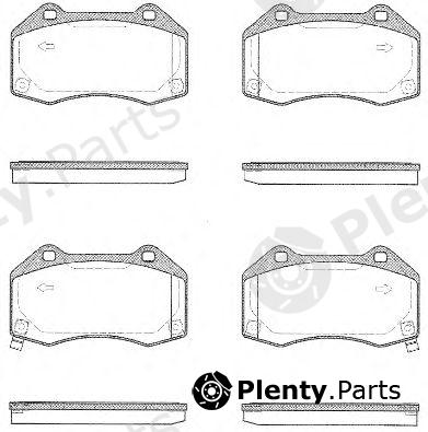  REMSA part 1113.02 (111302) Brake Pad Set, disc brake
