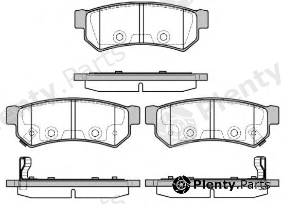  REMSA part 1048.12 (104812) Brake Pad Set, disc brake