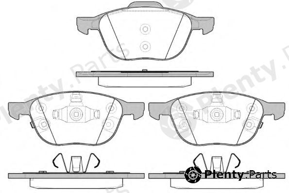  REMSA part 1082.12 (108212) Brake Pad Set, disc brake