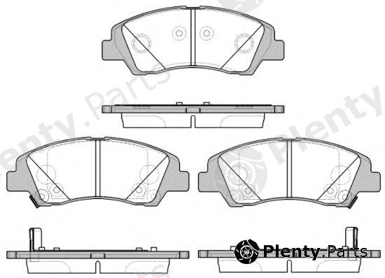  REMSA part 1583.02 (158302) Brake Pad Set, disc brake