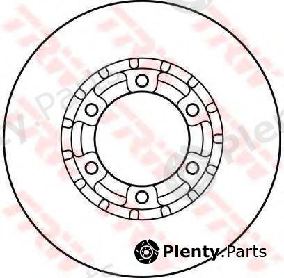  TRW part DF2634 Brake Disc