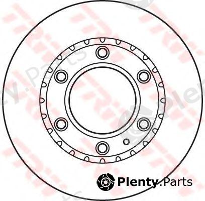  TRW part DF6034S Brake Disc