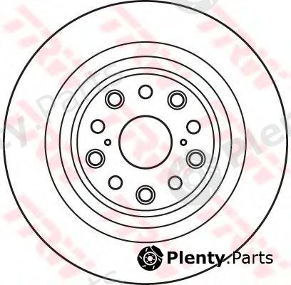  TRW part DF6038S Brake Disc