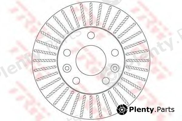  TRW part DF6200 Brake Disc